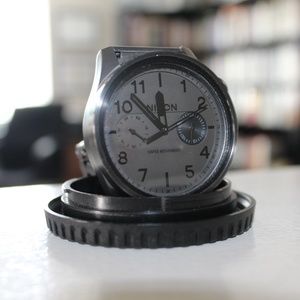 Nixon Safari Deluxe- All Gunmetal